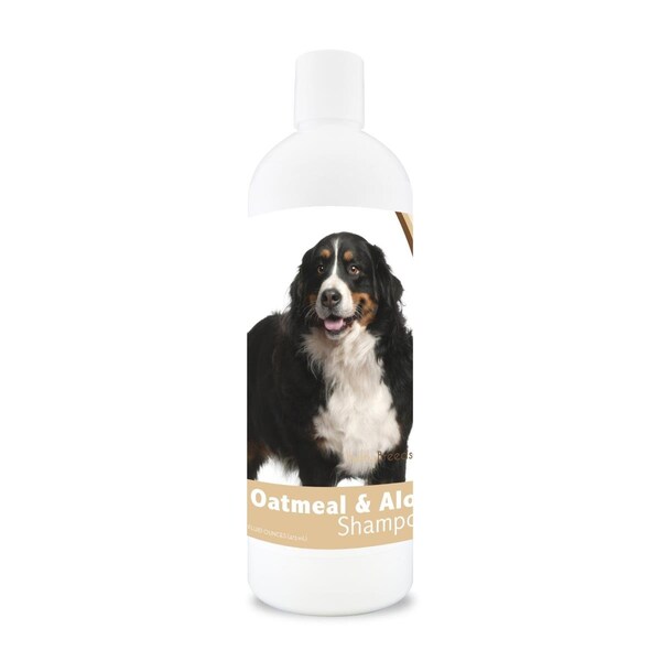 Healthy Breeds 16 oz Bernese Mountain Dog Oatmeal Shampoo with Aloe 840235102441 - main